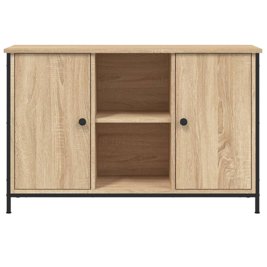 Tv-Meubel 00X35X65 Cm Bewerkt Hout Kleurig Sonoma eiken