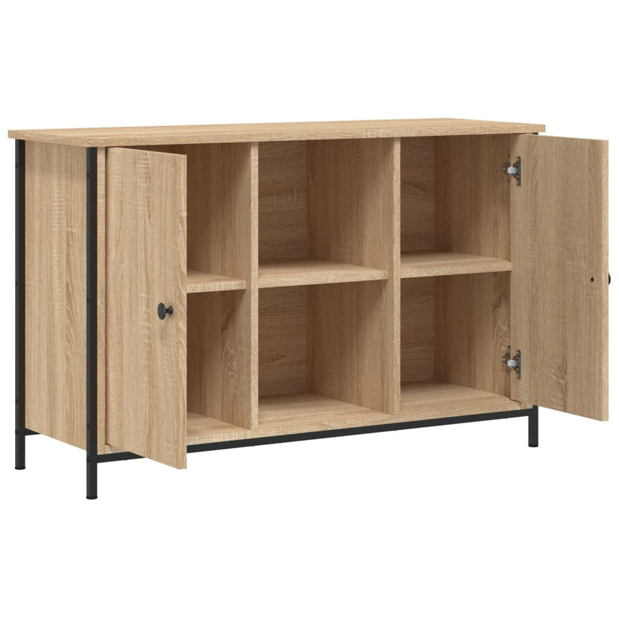 Tv-Meubel 00X35X65 Cm Bewerkt Hout Kleurig Sonoma eiken