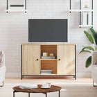 Tv-meubel 100x35x65 cm bewerkt hout sonoma eiken
