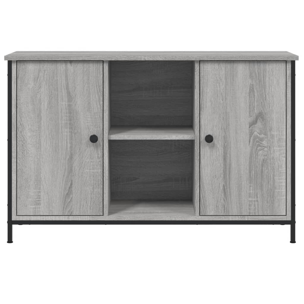 Tv-Meubel 00X35X65 Cm Bewerkt Hout Eikenkleurig Grijs sonoma