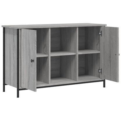Tv-Meubel 00X35X65 Cm Bewerkt Hout Eikenkleurig Grijs sonoma