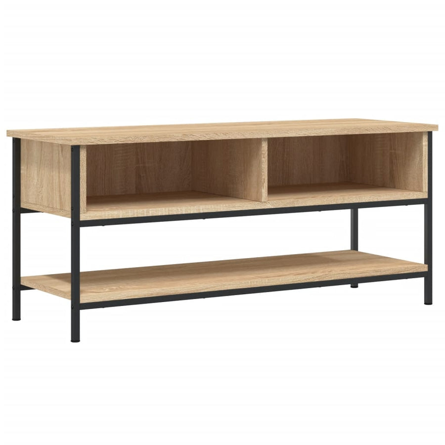 Tv-Meubel 00X35X45 Cm Bewerkt Hout Kleurig Sonoma eiken