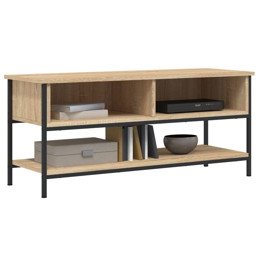 Tv-Meubel 00X35X45 Cm Bewerkt Hout Kleurig Sonoma eiken