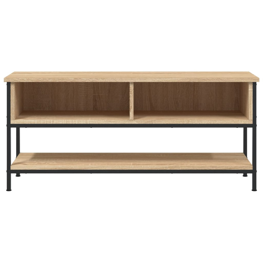 Tv-Meubel 00X35X45 Cm Bewerkt Hout Kleurig Sonoma eiken