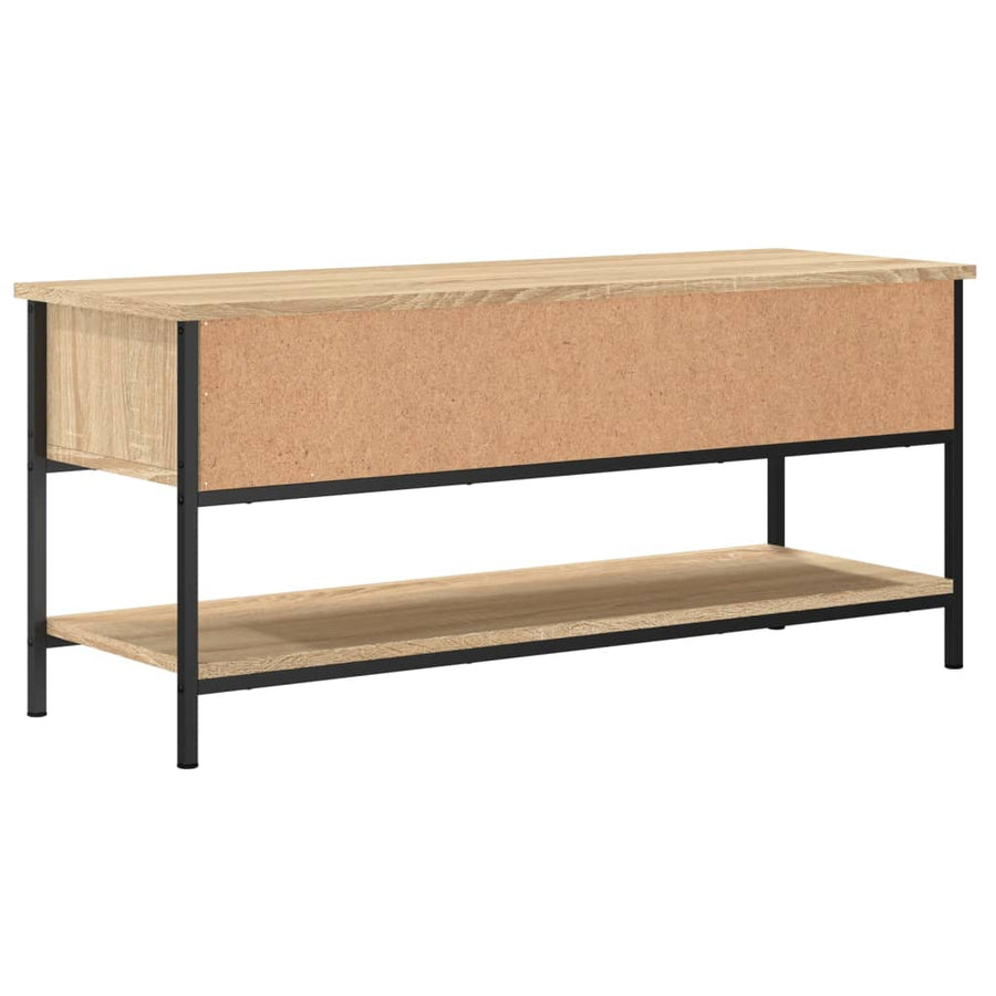 Tv-Meubel 00X35X45 Cm Bewerkt Hout Kleurig Sonoma eiken