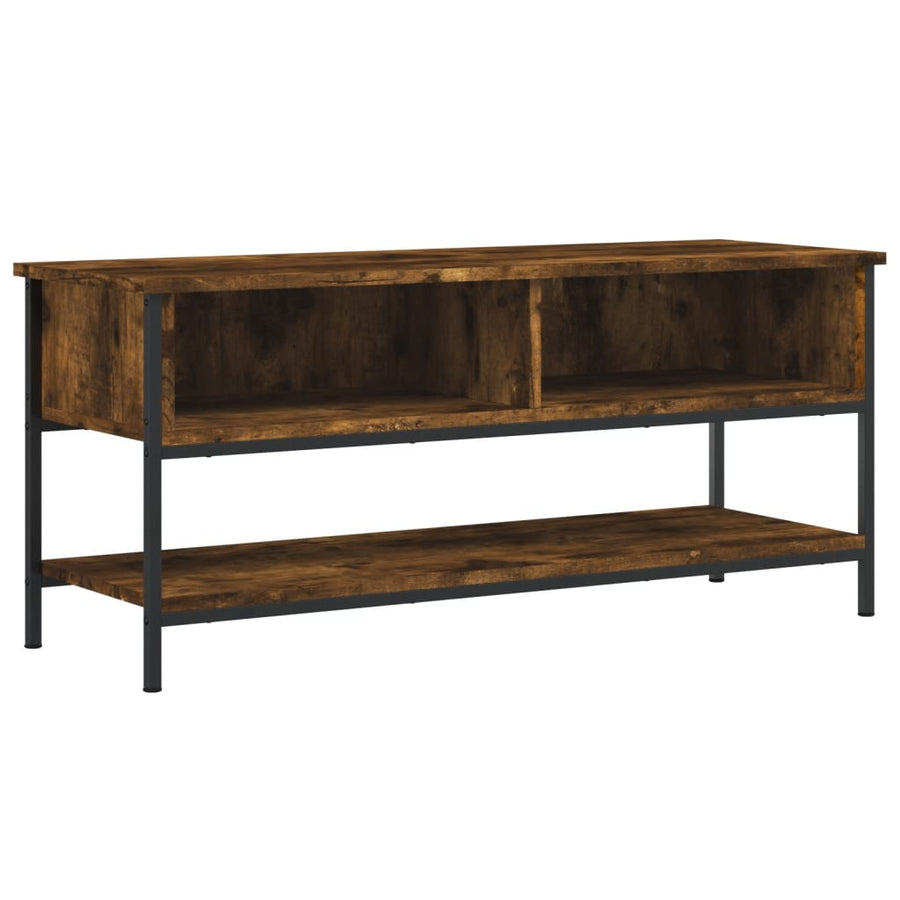 Tv-Meubel 00X35X45 Cm Bewerkt Hout Kleurig Gerookt eiken
