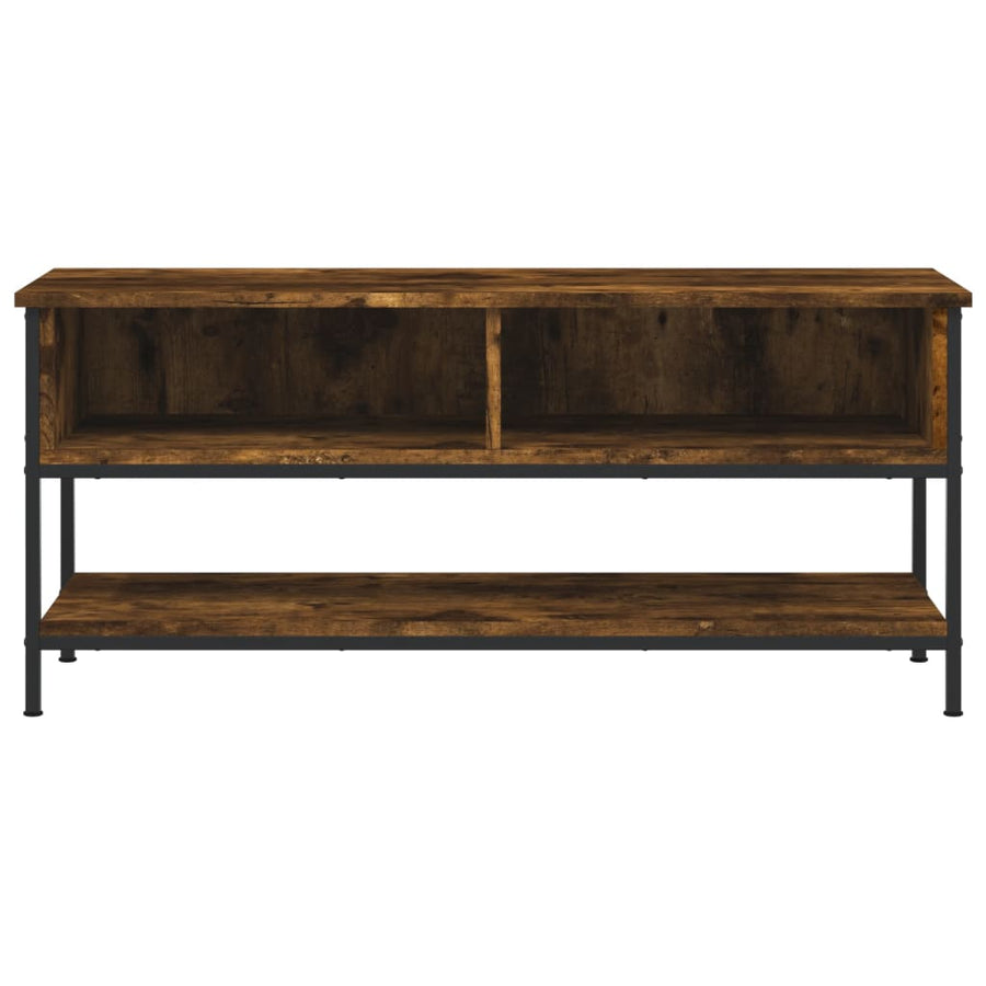 Tv-Meubel 00X35X45 Cm Bewerkt Hout Kleurig Gerookt eiken