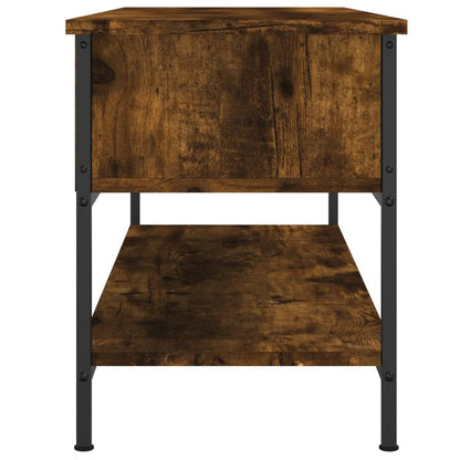 Tv-Meubel 00X35X45 Cm Bewerkt Hout Kleurig Gerookt eiken