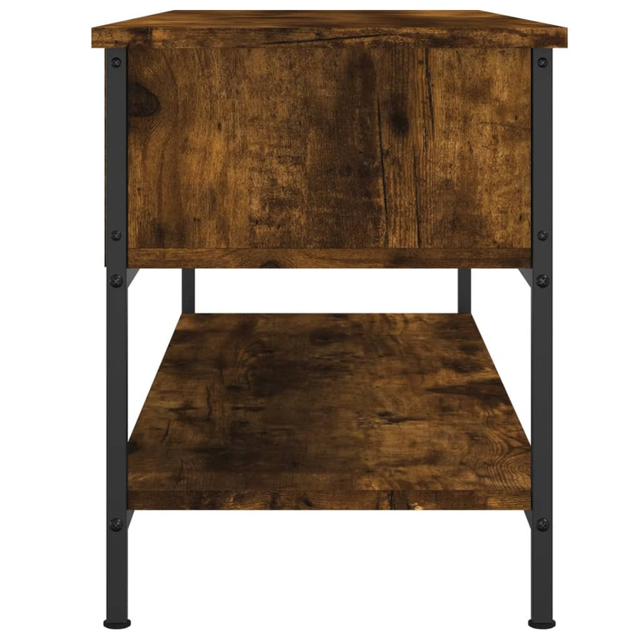 Tv-Meubel 00X35X45 Cm Bewerkt Hout Kleurig Gerookt eiken