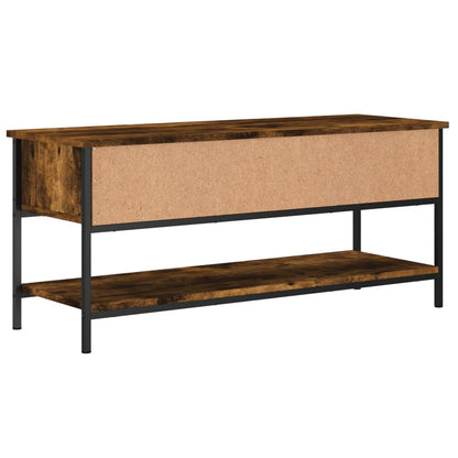 Tv-Meubel 00X35X45 Cm Bewerkt Hout Kleurig Gerookt eiken
