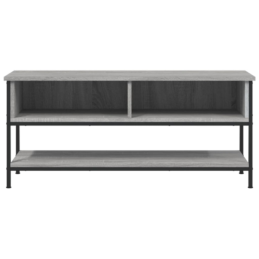 Tv-Meubel 00X35X45 Cm Bewerkt Hout Eikenkleurig Grijs sonoma