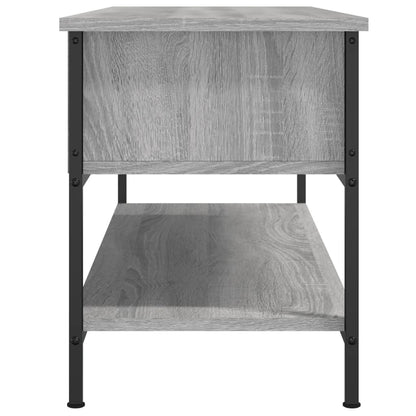 Tv-Meubel 00X35X45 Cm Bewerkt Hout Eikenkleurig Grijs sonoma