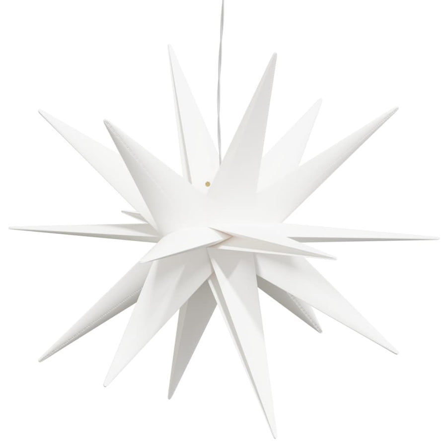 Kerstlampen met LED's 3 st inklapbaar 43 cm wit