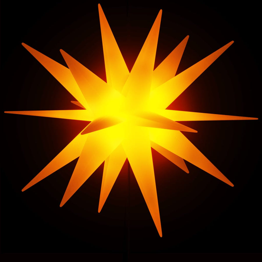 Kerstlampen Met Grondpin En Led's 57 Cm 1 3 Geel