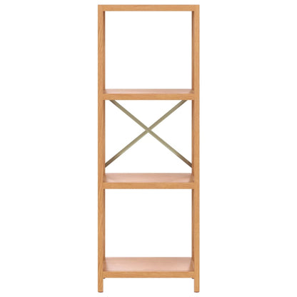 Opbergrek 4-Laags 40X30X Massief Eikenhout 40 cm