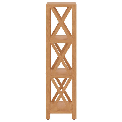 Opbergrek 4-Laags 40X30X Massief Eikenhout 40 cm