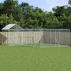 Hondenkennel 6x6x2,5 m gegalvaniseerd staal