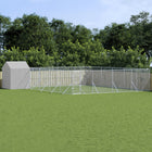 Hondenkennel 10x10x2,5 m gegalvaniseerd staal