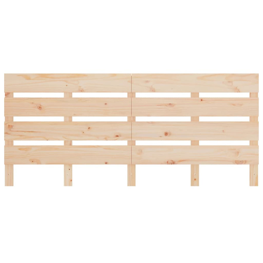 Bedframe Massief Grenenhout 4Ft Small Double 120 x 190 cm Naturel