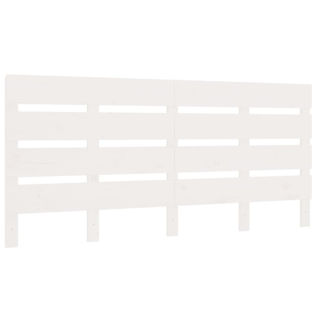 Bedframe massief grenenhout wit 120x190 cm 4FT Small Double 120 x 190 cm Wit