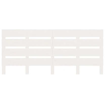 Bedframe Massief Grenenhout 140 x 190 cm Wit