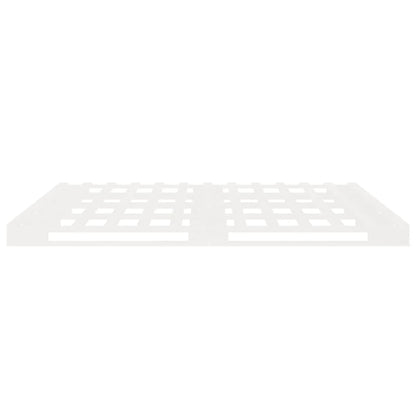Bedframe Massief Grenenhout 140 x 190 cm Wit