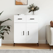 Sideboard 69.5x34x90 cm distressed white wood