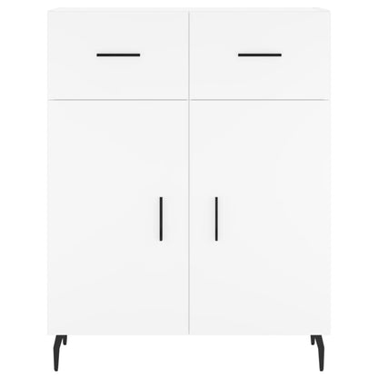 Dressoir 69,5X34X90 Cm Bewerkt Hout Wit