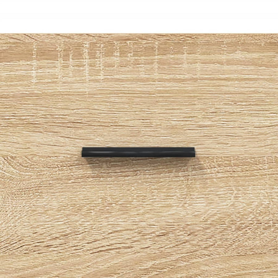 Dressoir 69,5X34X90 Cm Bewerkt Hout Kleurig Sonoma eiken
