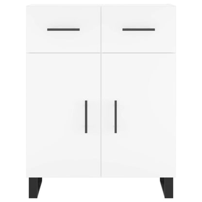 Dressoir 69,5X34X90 Cm Bewerkt Hout Wit
