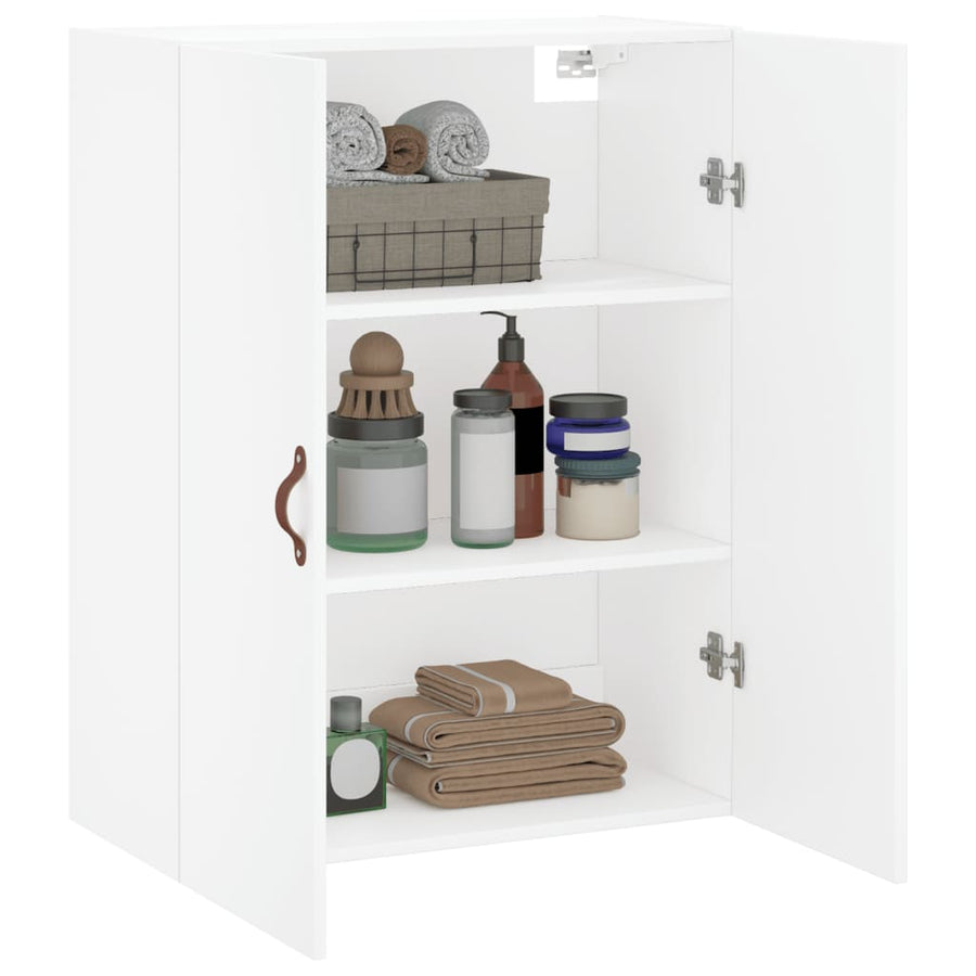 Wandkast 69,5X34X90 Cm Wit