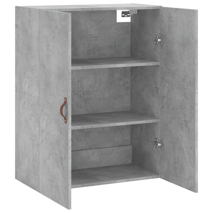 Wandkast 69,5X34X90 Cm Betongrijs