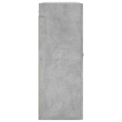 Wandkast 69,5X34X90 Cm Betongrijs