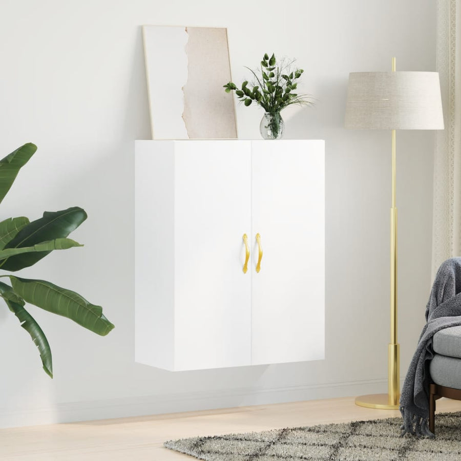 Wandkast 69,5X34X90 Cm Wit