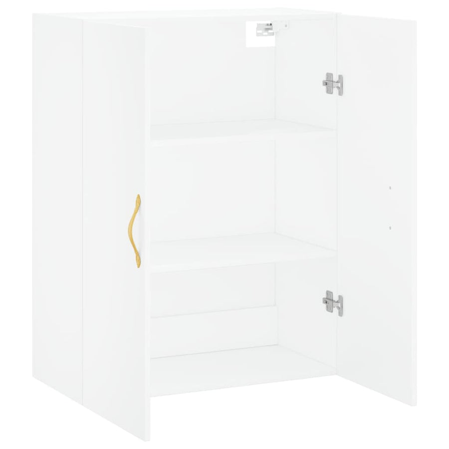Wandkast 69,5X34X90 Cm Wit