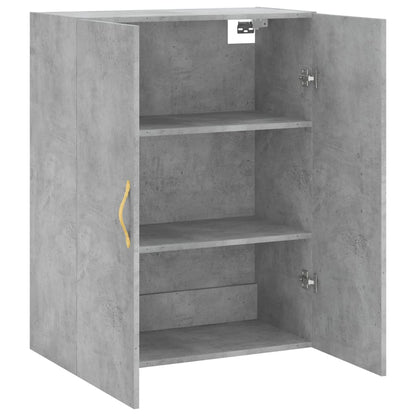 Wandkast 69,5X34X90 Cm Betongrijs