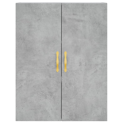 Wandkast 69,5X34X90 Cm Betongrijs
