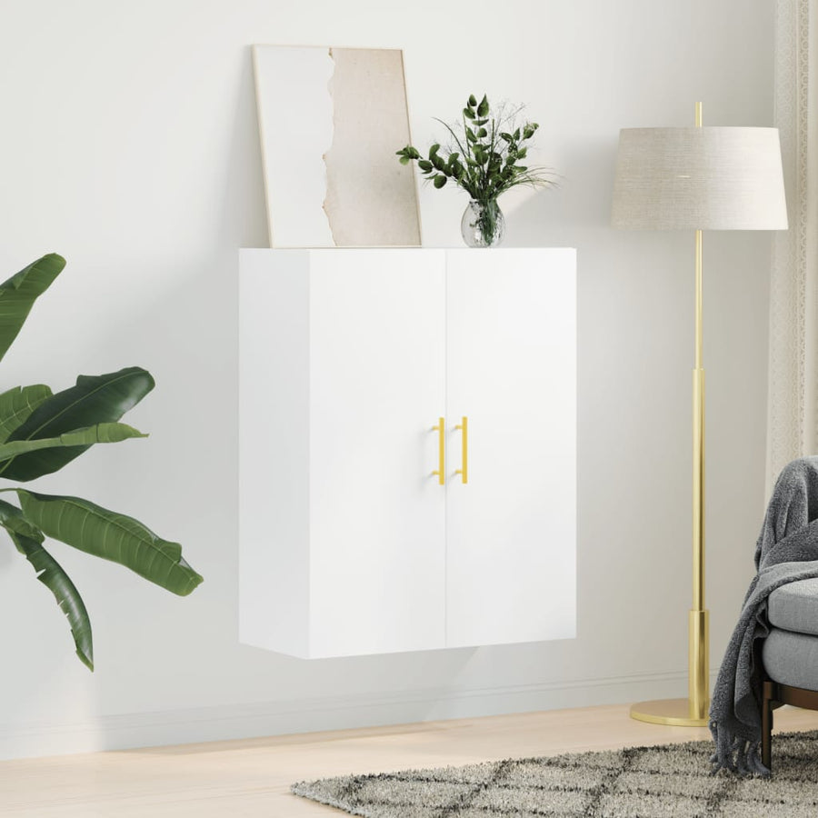 Wandkast 69,5X34X90 Cm Wit
