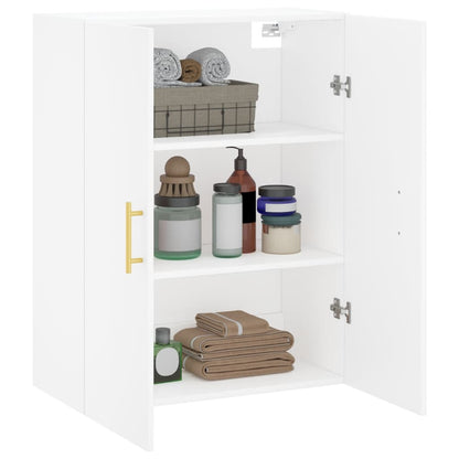 Wandkast 69,5X34X90 Cm Wit
