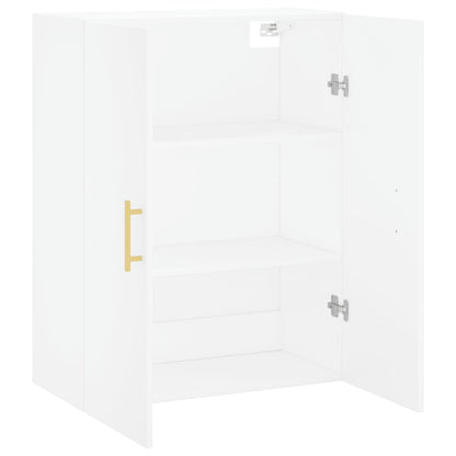 Wandkast 69,5X34X90 Cm Wit