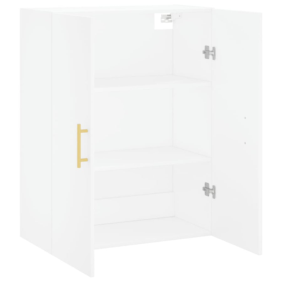Wandkast 69,5X34X90 Cm Wit