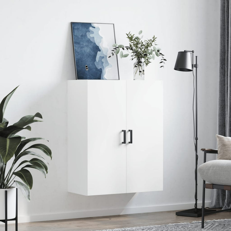 Wandkast 69,5x34x90 cm wit