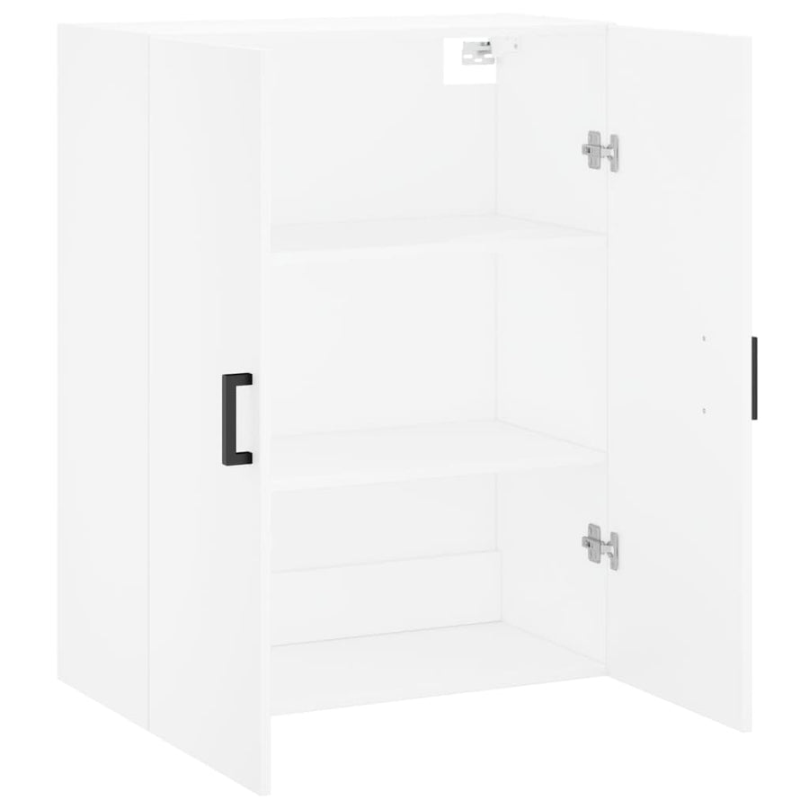 Wandkast 69,5x34x90 cm wit
