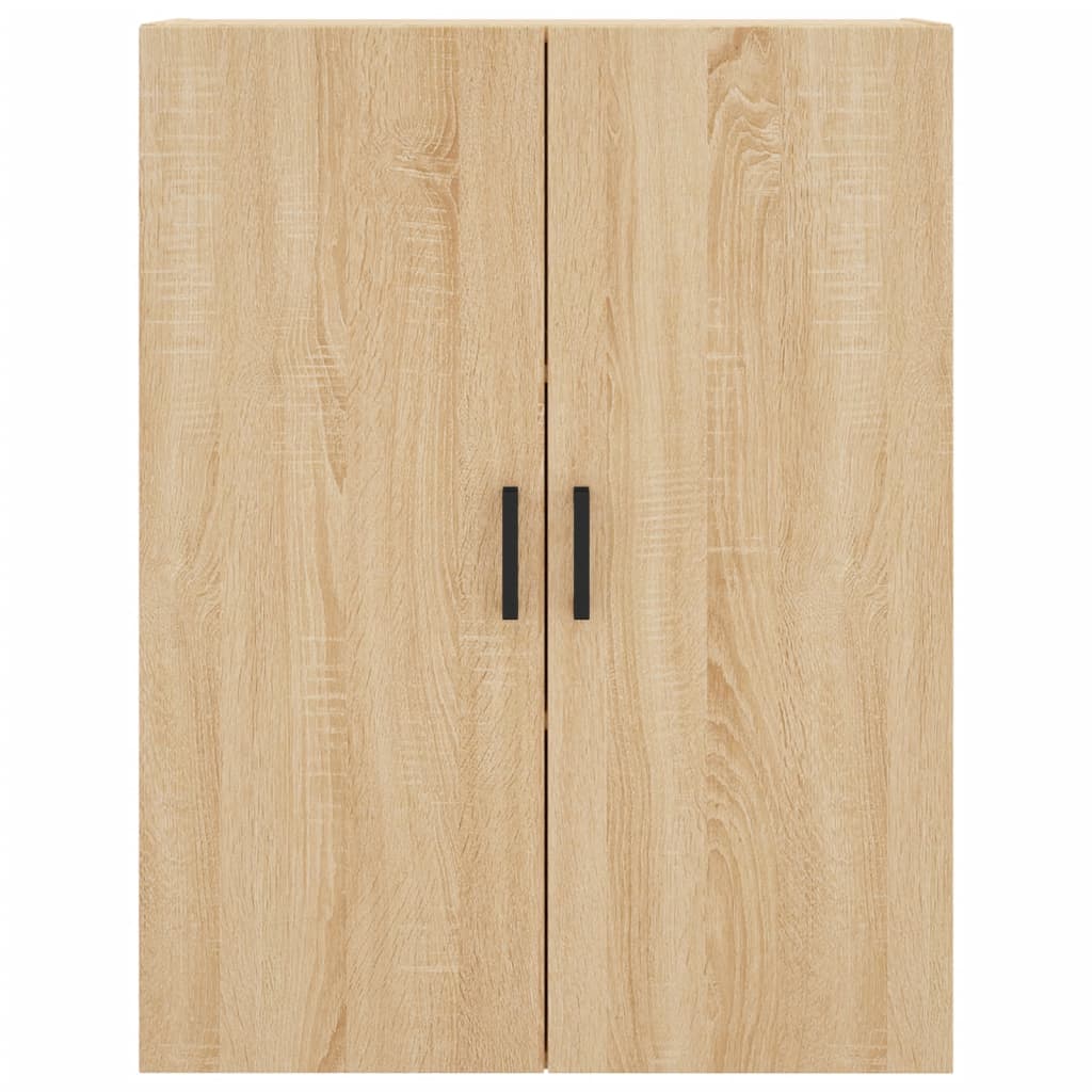 Wandkast 69,5X34X90 Cm Kleurig Sonoma eiken