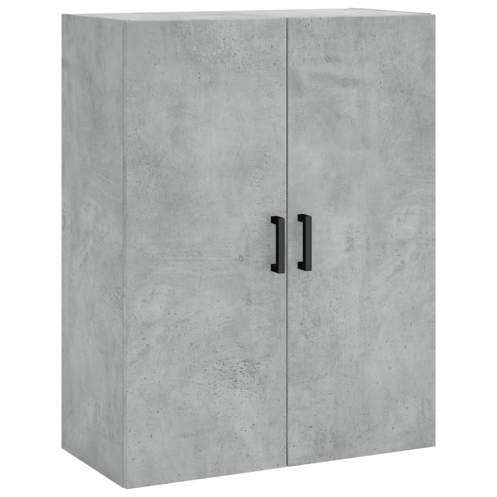 Wandkast 69,5X34X90 Cm Betongrijs