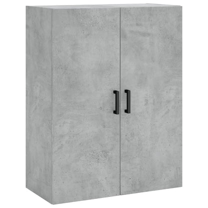 Wandkast 69,5X34X90 Cm Betongrijs