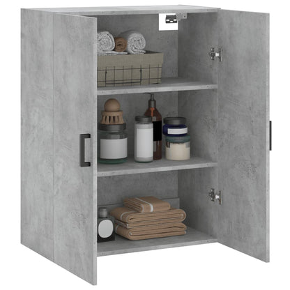 Wandkast 69,5X34X90 Cm Betongrijs
