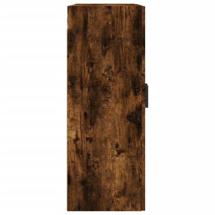 Hangkast 69,5X34X90 Cm Kleurig Gerookt eiken