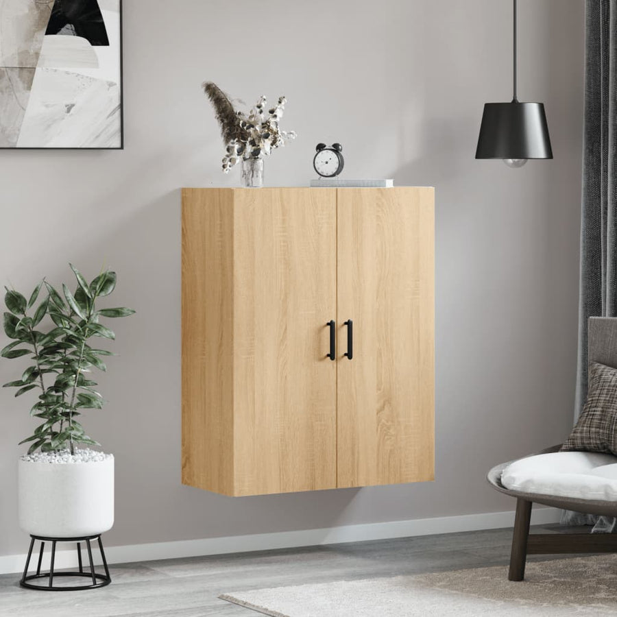 Hangkast 69,5X34X90 Cm Kleurig Sonoma eiken