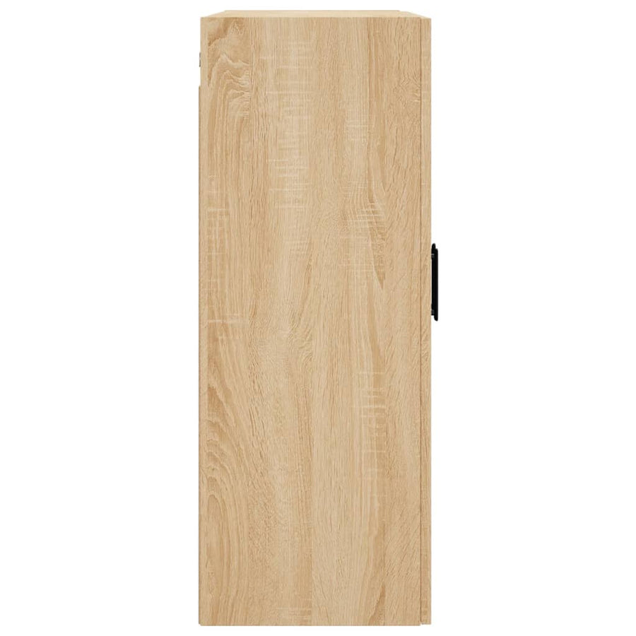 Hangkast 69,5X34X90 Cm Kleurig Sonoma eiken
